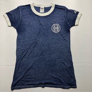 Victoria Secret PINK Sheer Distressed T Shirt Sz XS